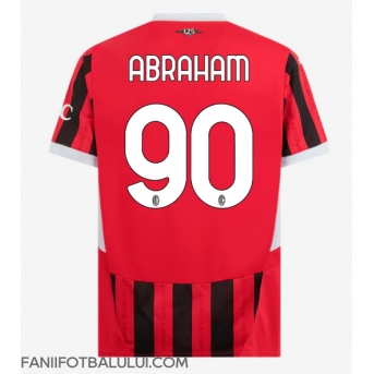 AC Milan Tammy Abraham #90 Tricou Fotbal Replică 2024-25 Barbati Acasa